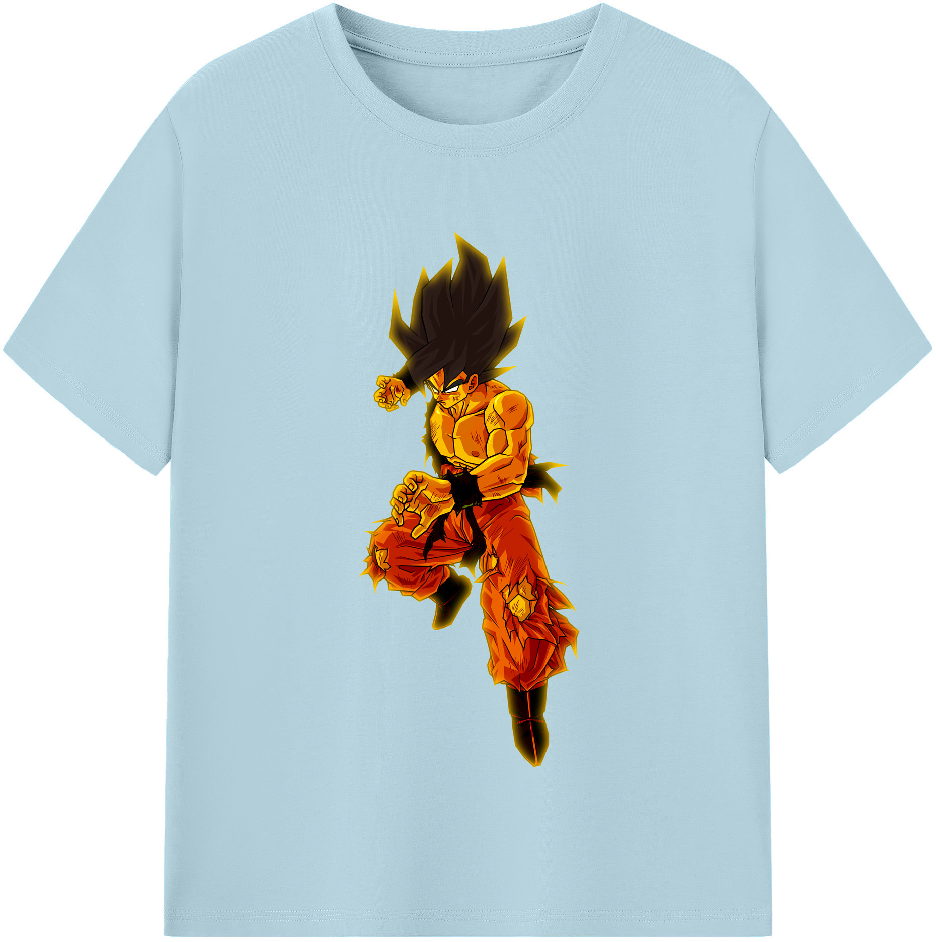 （画像用） ドラゴンボール 孫 悟飯（そんごはん）DRAGON BALL Son Gohan 綿100％半袖Tシャツ（フロントプリント）
